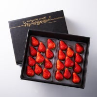 大分県産オリジナルいちご「ベリーツ」のパック詰め画像。芳醇な香りと甘さが特徴のベリーツを産地直送でお取り寄せ、通販で購入。