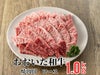 大分県のブランド牛「おおいた和牛（黒毛和牛）」の焼肉用ロース肉を皿に美しく盛り付けた画像。きめ細やかな霜降りと豊かな風味が特徴の高級ロース肉。