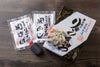 大分県産の関あじ・関さばのりゅうきゅう（関冷刺）が各1パック入った、化粧箱入りのセット画像。贈答用やギフトに最適な大分グルメ。