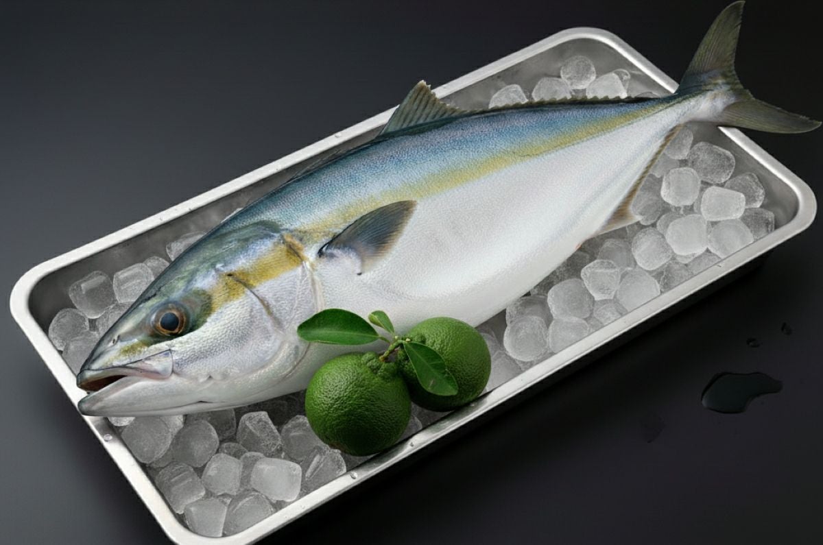 大分県特産のブランド魚「かぼすぶり」の鮮魚画像。かぼすの爽やかな香りが特徴のかぼすぶりを産地直送でお取り寄せ。